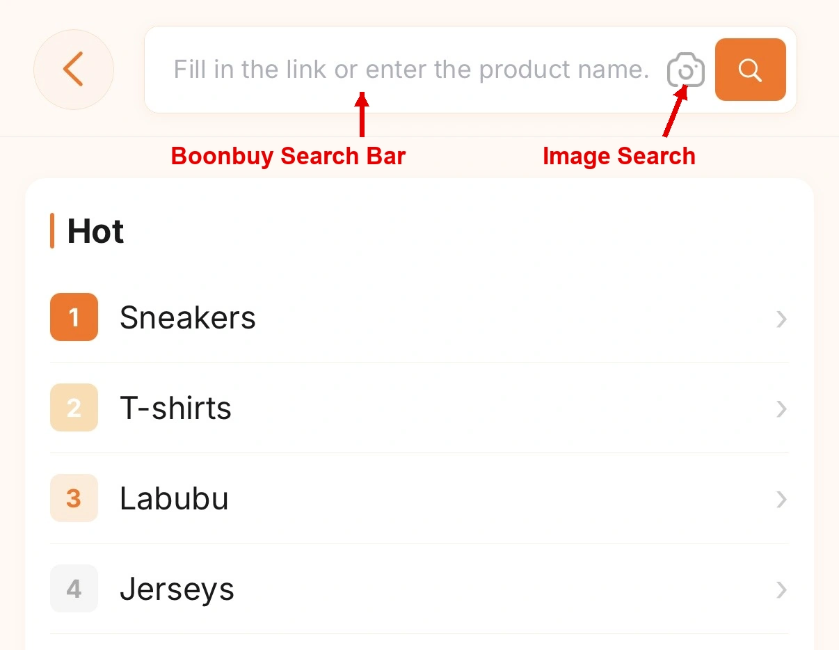 2 · Compare the matches — Boonbuy official guide screenshot